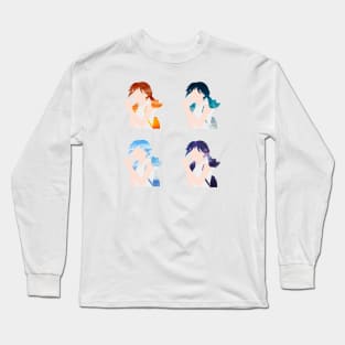 Weathering with you hina scenery hair Long Sleeve T-Shirt